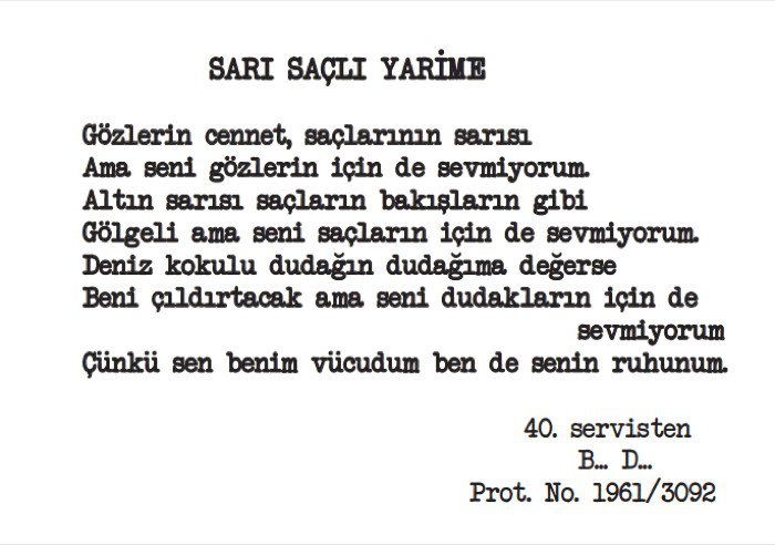 akıl hastalarının yazdığı şiirler